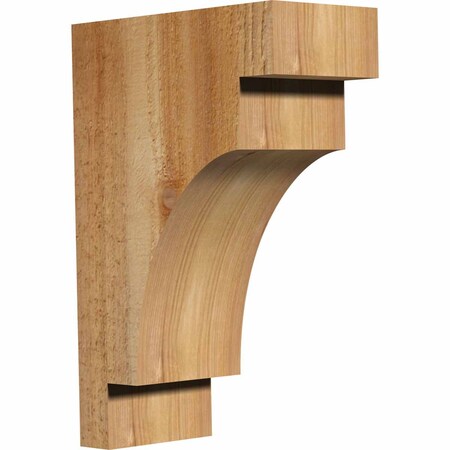 Mediterranean Rough Sawn Corbel, Western Red Cedar, 4"W x 8"D x 12"H